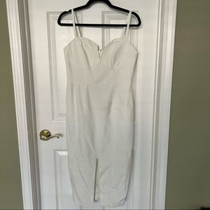 NWOT Yumi Kim White Midi Dress - size MEDIUM